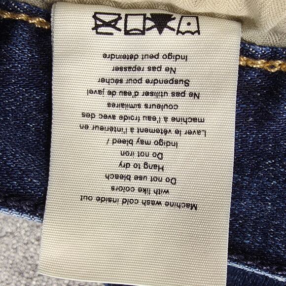 RAG & BONE NEW YORK MEN'S BLUE FIT 2 SLIM JEANS SIZE 36 THROOP COTTON BLEND - Picture 11 of 12